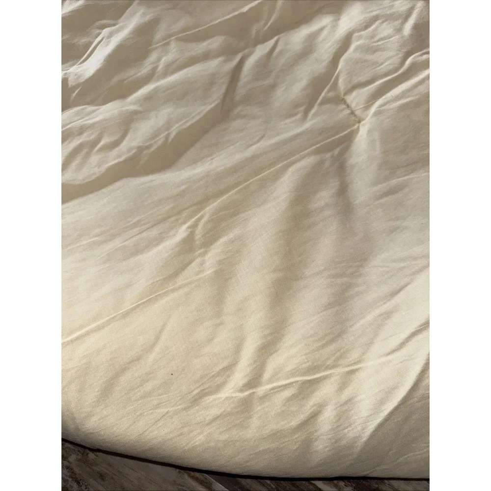 Vintage Brocade Fabric Bedspread Queen Shams Decorative Pillows Gold Tan Browns